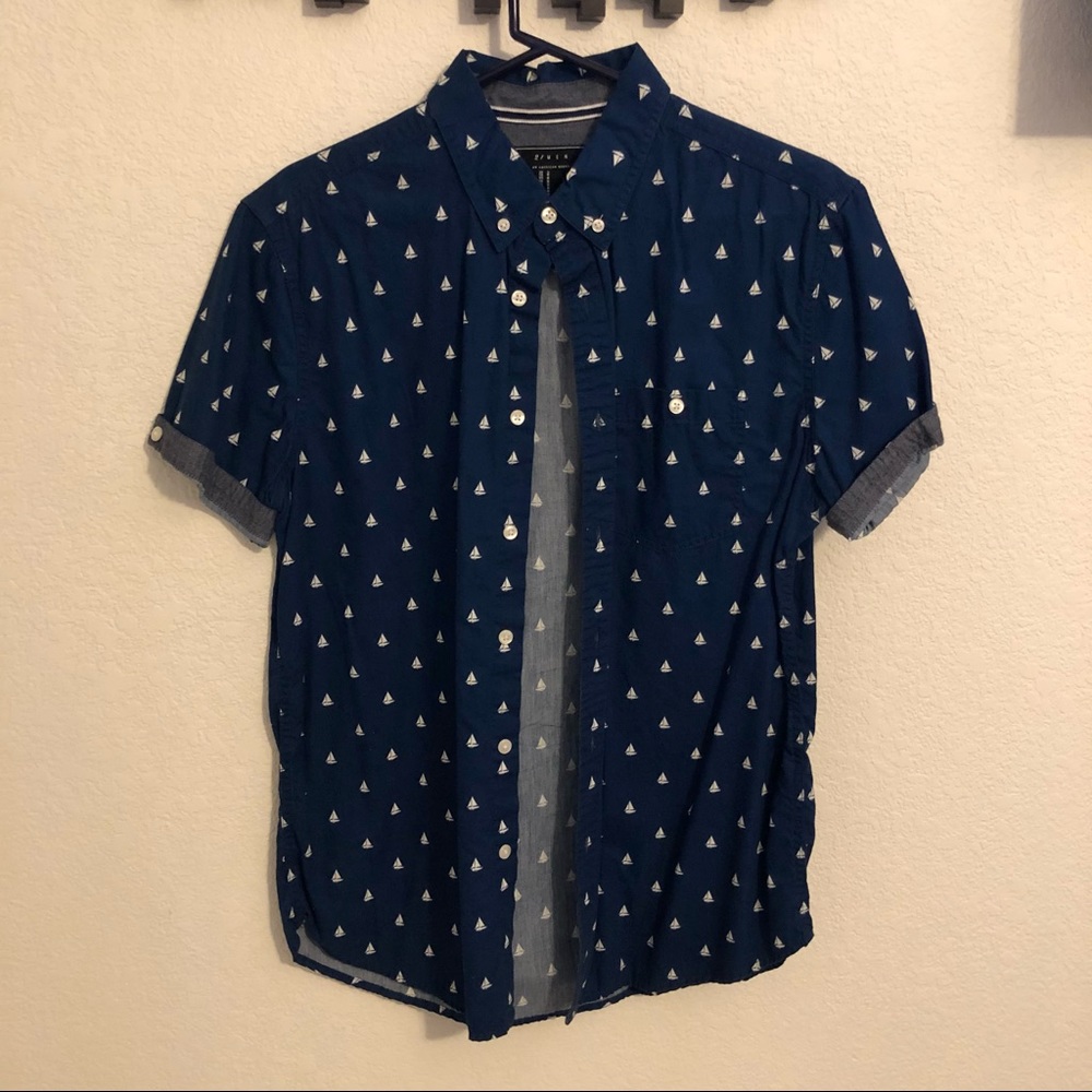 Short Sleeve Shirt with Print